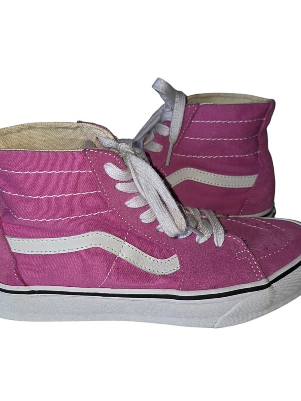 Vans Sk8-Hi Women's Size 9, Men's Size 7.5 Pink High Top Sneakers